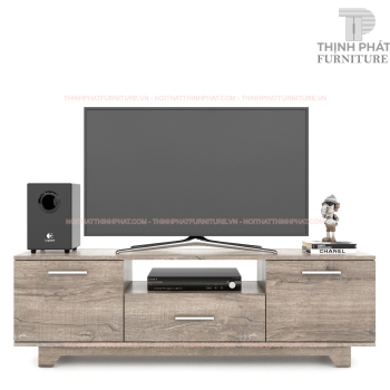 Kệ Tivi Gỗ Công Nghiệp Mdf Thiết Kế Độc Đáo, Ấn Tượng KTV03