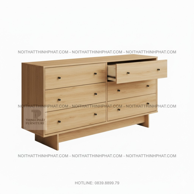 Tủ Ngăn Kéo 6 Hộc Lưu Trữ Đa Năng Cho Phòng Ngủ Kiểu Modern TNK20